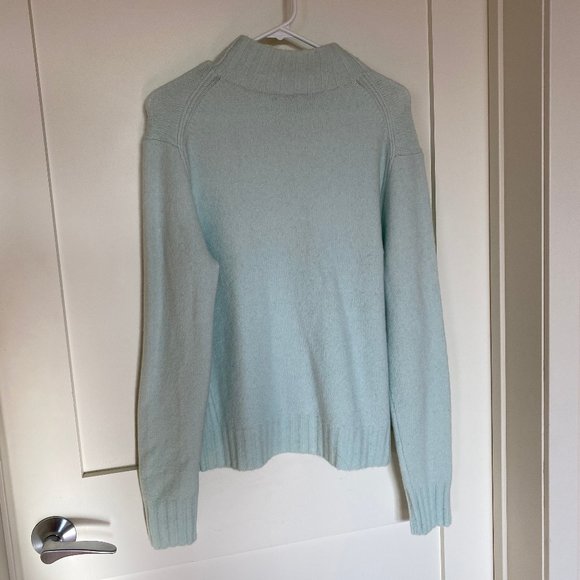 J.Crew Turtleneck Mint Sweater - Picture 4 of 5